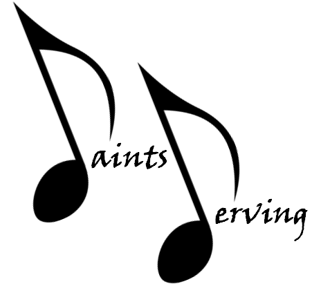 Saints Serving logo